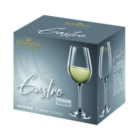 Сет 6 чаши за вино Bohemia Gastro 40782/390ml