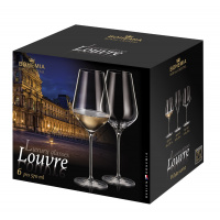 Сет 6 чаши за вино Bohemia Louvre 570 ml