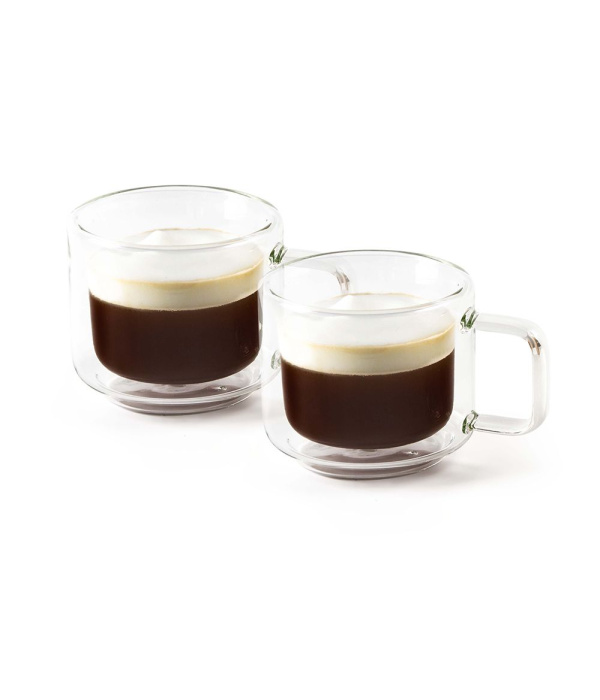 Сет 2 чаши со двојно дно Luigi Ferrero Coffeina FR-8032 200ml