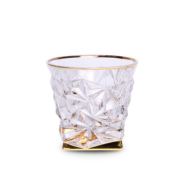 Сет 6 Чаши за виски Bohemia 1845 Glacier Gold 350ml