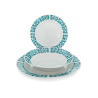 Сет за јадење 18/1 HH Lifestyle 7956100 RIM DINNER SET GRACERED