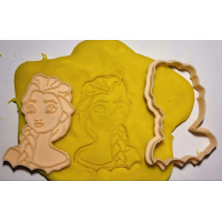 Cookie cutter Elsa - Frozen 69mmx100mmx10.7mm