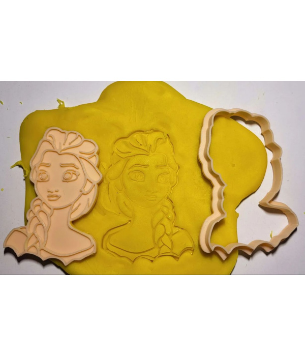 Cookie cutter Elsa - Frozen 69mmx100mmx10.7mm