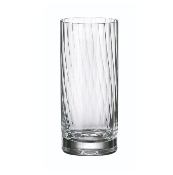 Сет 6 чаши за вода Bohemia Barware Waterfall 470ml